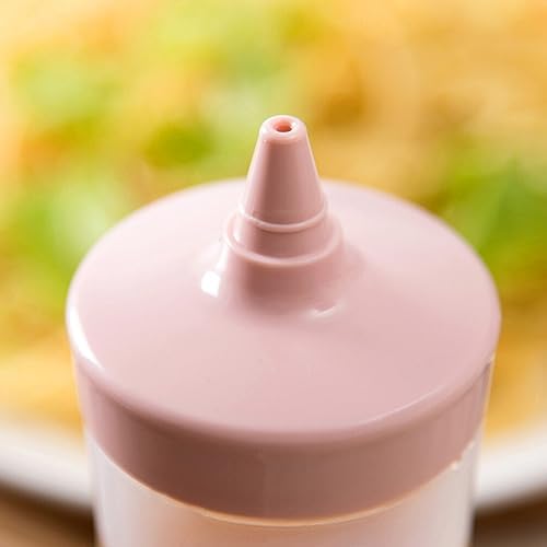 3PCS Reusable Condiment Squeeze Bottles Set