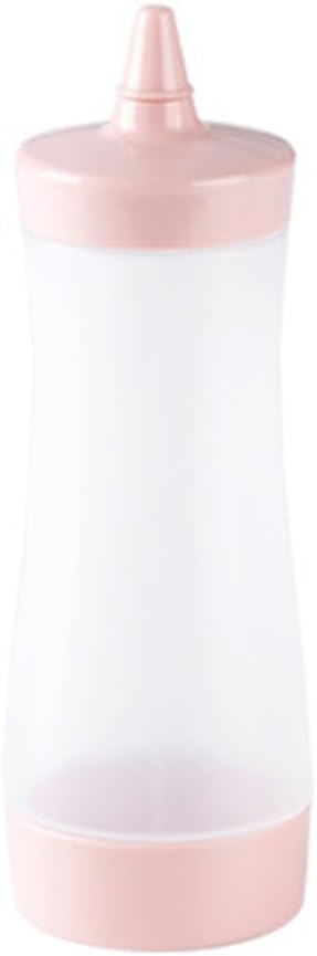 PRETYZOOM 350ml Reusable Condiment Squeeze Bottles