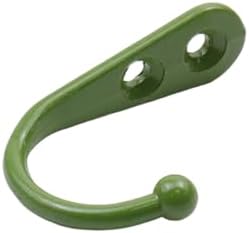 MY MIRONEY 10 Pack Green Coat Hooks Wall Mount