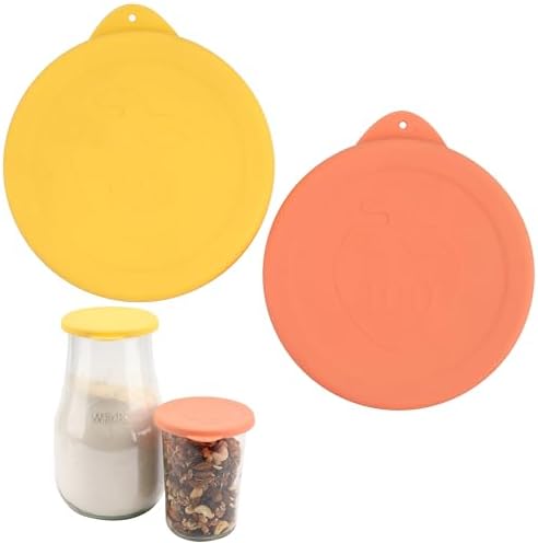 Purekra 100mm Silicone Lids for Weck Jars 2 Pack