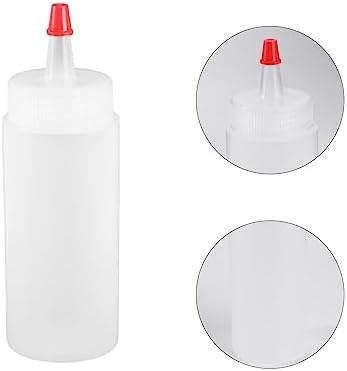 COHEALI 6Pcs Empty Squeeze Bottles with Tip Caps 1