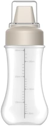 5-Hole Squeeze Bottle with Clear Lid - 350ml Condiment Container