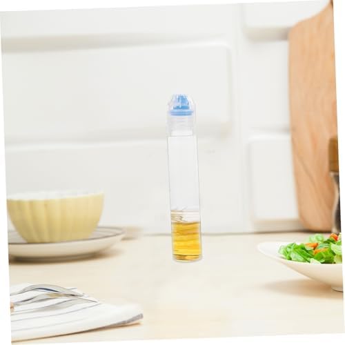 8 Pcs Mini Squeeze Condiment Bottles PET Ketchup Honey Oil Squeeze Containers