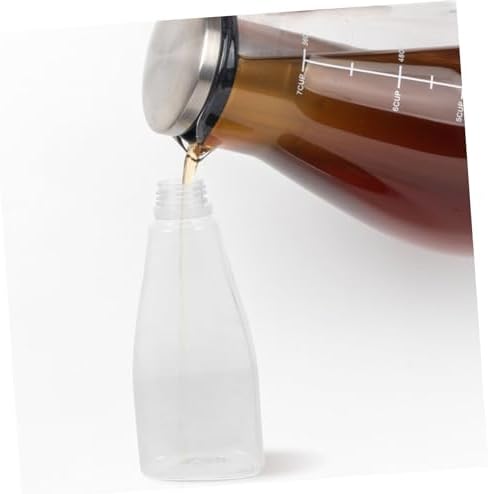 PartyKindom 8 Pcs Condiment Squeeze Bottles Set