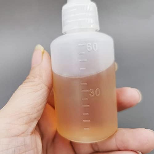 SHUILING 10 Pack Plastic Squeeze Bottles with Scales 30ml1oz