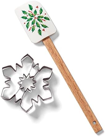Lenox 893496 Snowflake Cookie Cutter Spatula