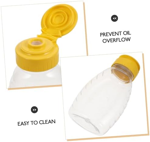 Zerodeko 4-Piece Squeeze Bottles for Sauces and Condiments 1