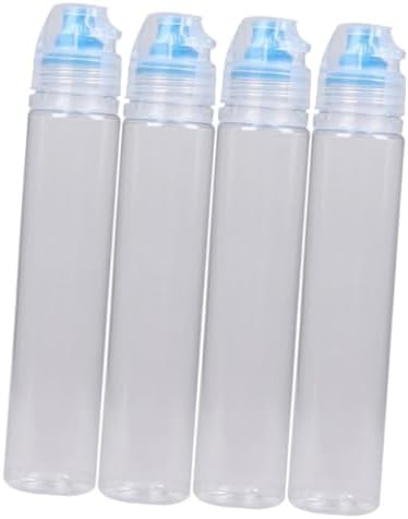 SECFOU 4Pcs PVC Condiment Squeeze Bottles 1