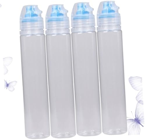 SHOWERORO 4 Pack Portable PVC Condiment Bottles 1