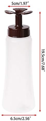 Kasuki Clear Plastic Squeeze Bottle 200ML