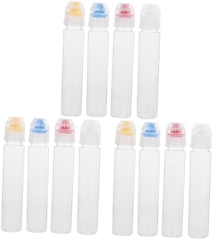 CHILDWEET 12 Pcs Mini Squeeze Bottles Condiment Dispenser Set