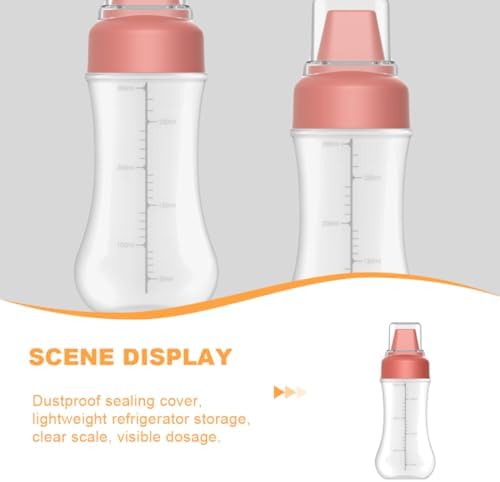 Unomor 5-Hole Squeeze Condiment Bottle with Red Cap 350ml
