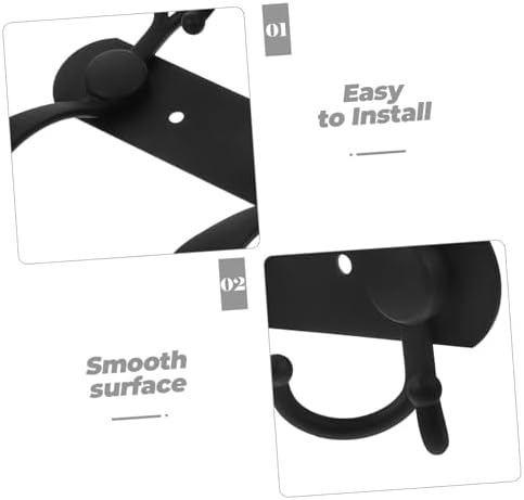 MAGICLULU Heavy Duty Wall Mounted Hooks Kit