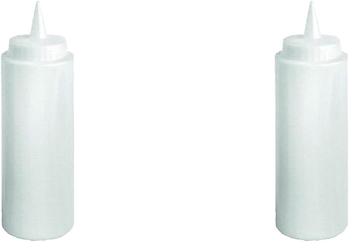 GIFTS PLAZA Condiment Squeeze Bottles 24 Oz 2 Sets x 12 PC