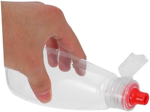 5 Sets PET Condiment Squeeze Bottles for Travel and Kitchen Use
