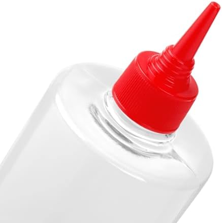 HOIGON 12PCS 16 oz Clear Condiment Squeeze Bottles
