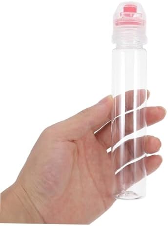 8 Pcs Mini Squeeze Condiment Bottles PET Ketchup Honey Oil Squeeze Containers