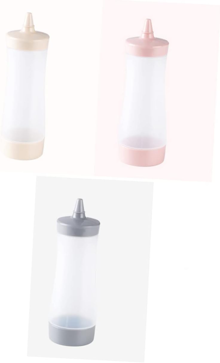 VINTORKY 350ml Condiment Squeeze Bottles Set