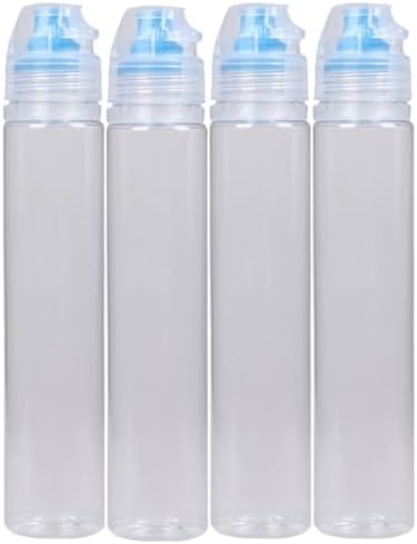 ASAKKURA 4 Pack PVC Honey Storage Bottles with Sealed Lid