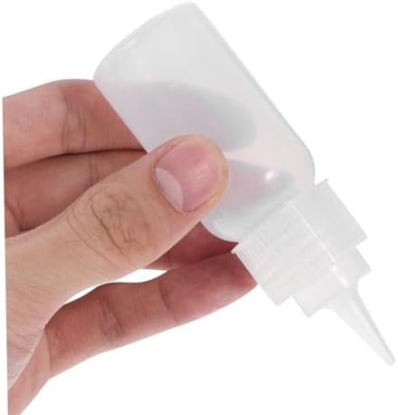 Set of 2 Squeezable Condiment Bottles for Jam Sauce Mustard