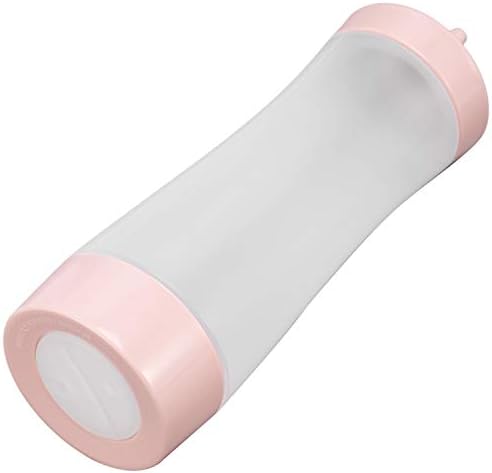 Pasuihcay Pink and Transparent Condiment Squeeze Bottle