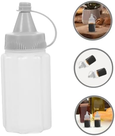 Reusable PP Condiment Squeeze Bottles for Oil Vinegar Honey