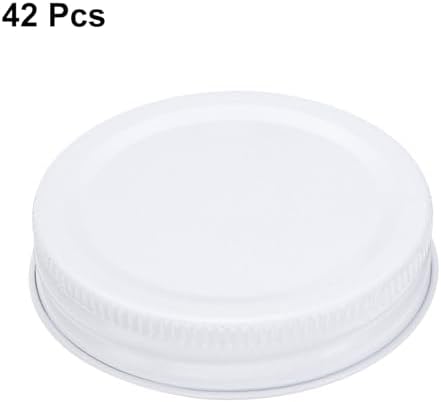 Uxcell 42pcs 70mm Mason Jar Lids with Airtight Seal