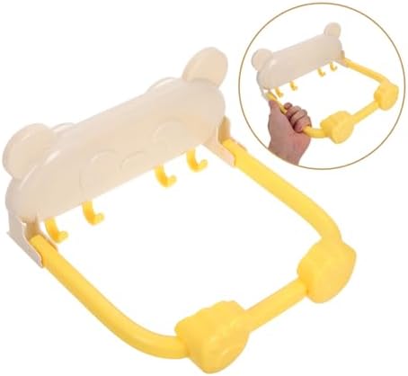 Foldable ABS Bathroom Towel Hook Organizer