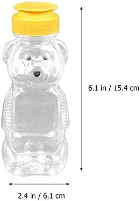 Bear Shape Squeeze Bottle 240ml Multi-Purpose Kitchen Condiment Dispenser