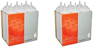 GIFTS PLAZA Condiment Squeeze Bottles Set of 2 1