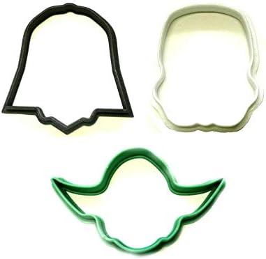 Star Wars Face Helmet Cookie Cutters Set of 3 Made in USA