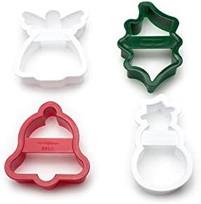 Fox Run Christmas Cookie Cutter Set 4-Piece