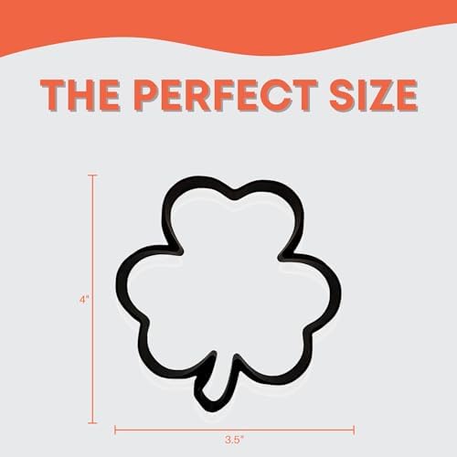 Bundle of Fun Three Leaf Clover Cookie Cutter 35 Inch