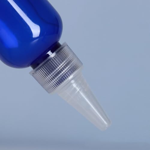 10pcs Plastic Condiment Squeeze Bottles for Sauces and Hair Dye