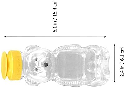 Leadigol 12PCS Bear Shape Honey Squeeze Bottles