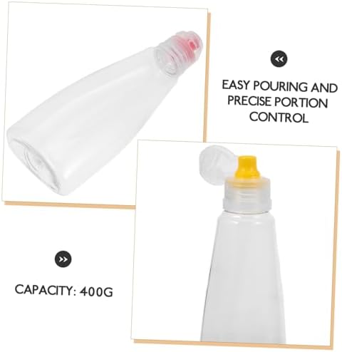 Gatuida 400g Reusable Honey Squeeze Bottles