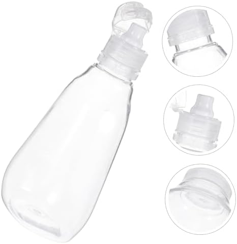 500g Clear Plastic Honey Dispenser with Flip Cap