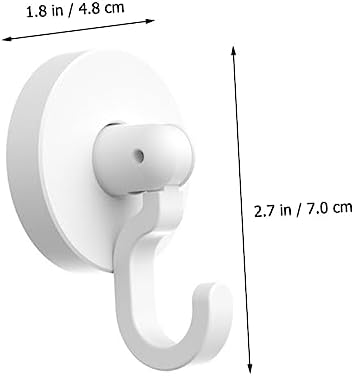 HEALLILY Strong Adhesive Wall Hooks for Kitchen and Door