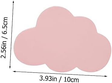 Healifty 2pcs Cartoon Cloud Hooks for Room Decor 1