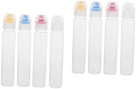 8 Pcs Mini Squeeze Condiment Bottles for Ketchup Honey Oil Salad Dressing