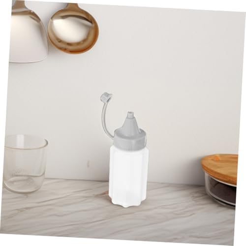 Reusable PP Condiment Squeeze Bottles for Oil Vinegar Honey