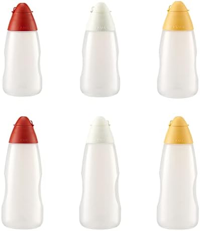 XANHOY 300ml Leakproof Squeeze Condiment Bottle