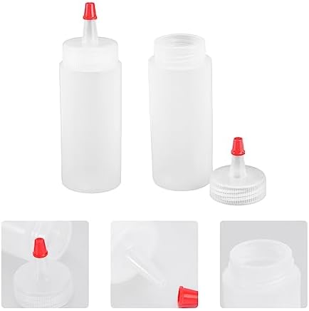COHEALI 6Pcs Empty Squeeze Bottles with Tip Caps 1