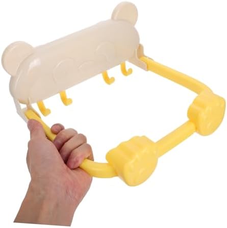 Foldable ABS Bathroom Towel Hook Organizer