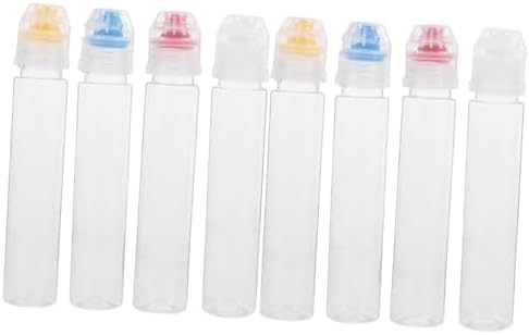 ULTECHNOVO 4PCS 2SET Mini Squeeze Bottles Condiment Dispenser