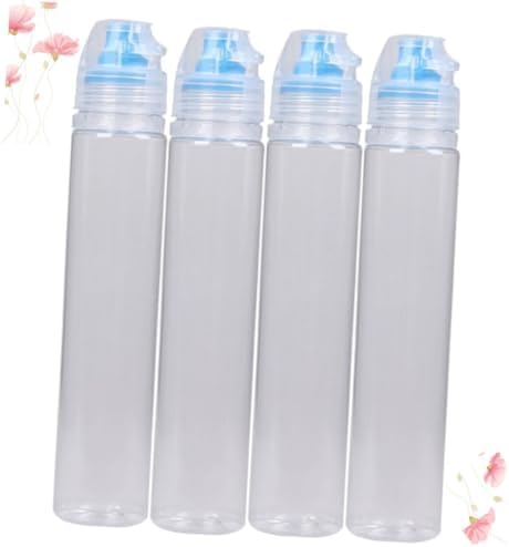 STOBAZA 4 Pack Portable Salad Dressing Containers for Home Office Travel