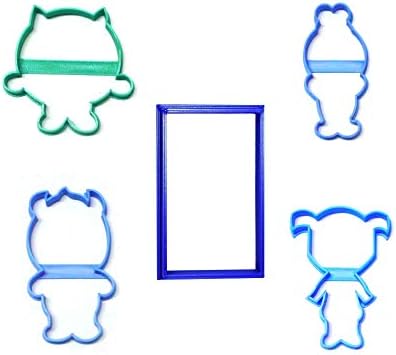 Monsters Inc Cookie Cutters Set of 5 Made in USA