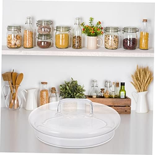 GRADENEVE Airtight Glass Jar Lids 2 Pack Sturdy Easy to Clean