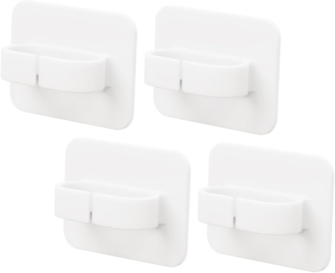 Healifty 4Pcs Wall Mount Spray Bottle Hooks for Organization