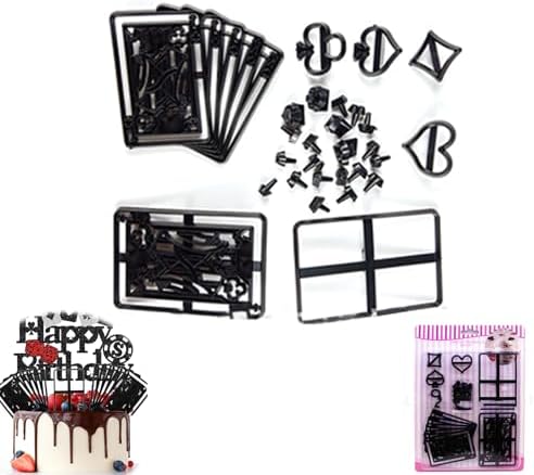LQMBABY 28 PCS Cookie Cutter Mold Set